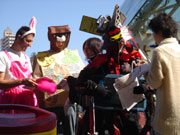 練り歩きの様子1