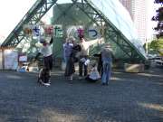 あしアートの様子2