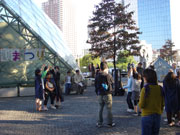 防災出し物の様子1