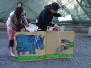 大きな紙芝居の様子1