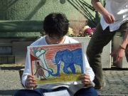 アフリカ民話の様子1